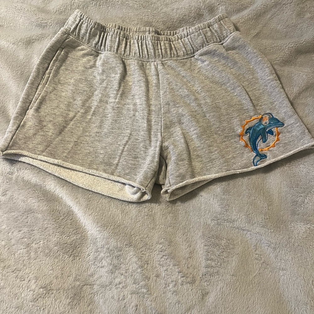 Miami Dolphins sweat shorts